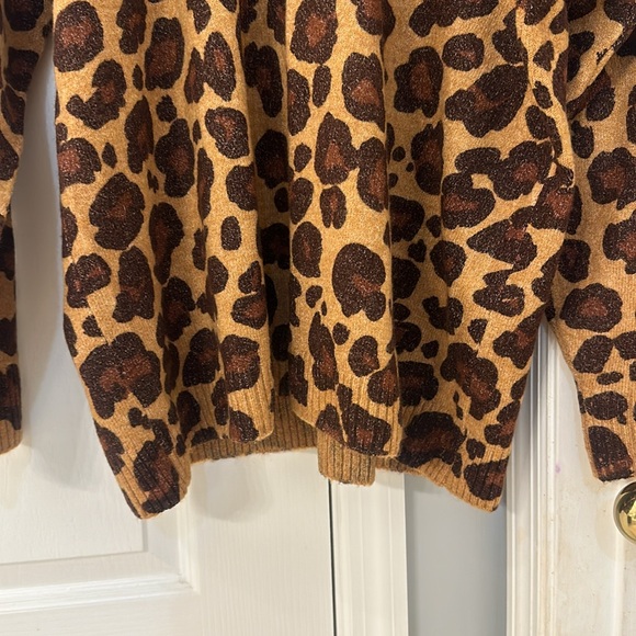 Lane Bryant | Crew Neck Animal Printed Sweater - Picture 7 of 9